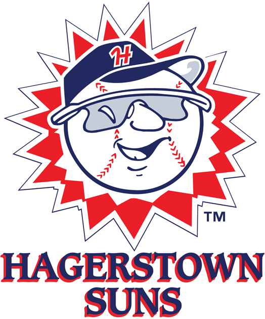 Hagerstown Suns 2013-Pres Primary Logo vinyl decal